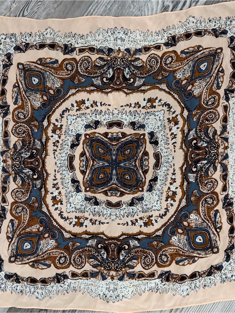 MADEWELL SILK BANDANA SCARF - Paisley